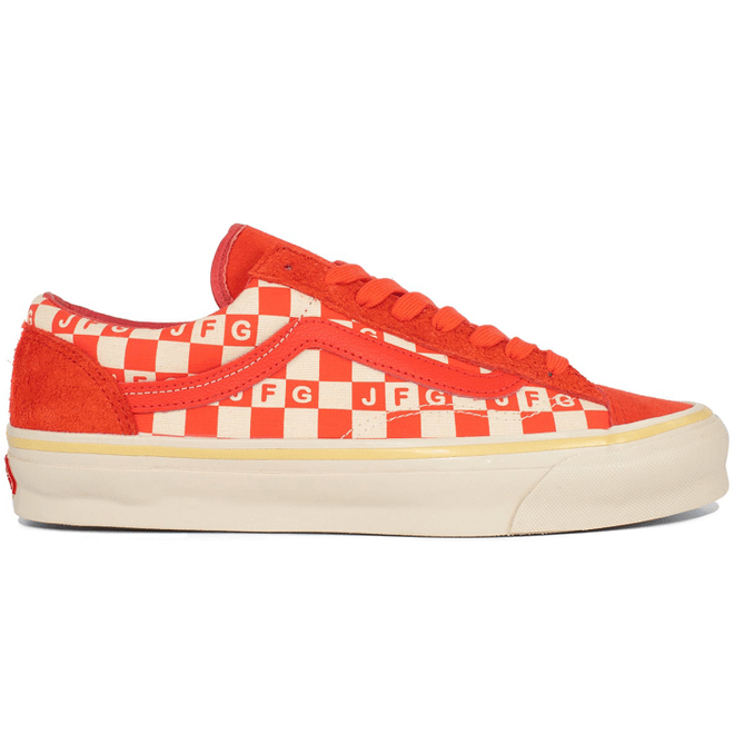 Vans Vault OG Style 36 LX Joe Freshgoods The Honeymoon Stage Red VN0A4BVEZYE