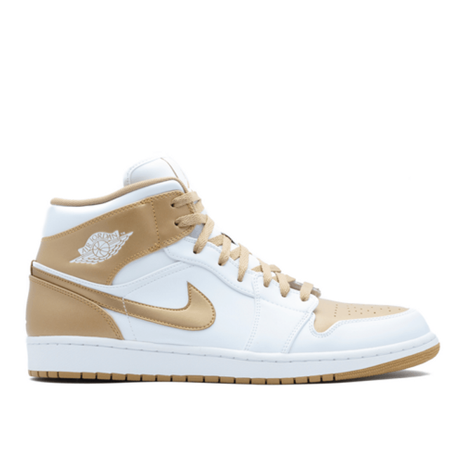 Air Jordan 1 Phat 'White Metallic Gold' 364770-130