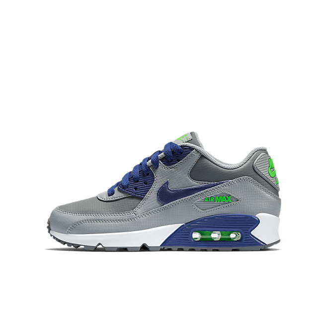 Nike Air Max 90 Leather GS 'Cool Grey Blue' 724821-005