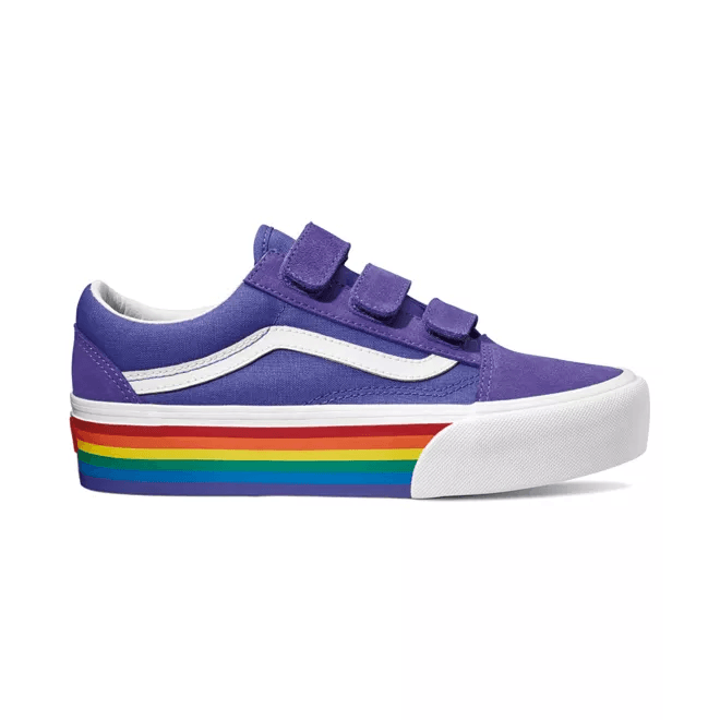 Vans Old Skool V Platform 'Rainbow' VN0A45K2VS3