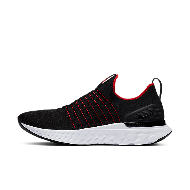 Nike React Phantom Run Flyknit 2 'Black University Red' CJ0277-005