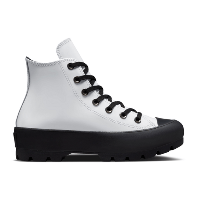 Converse Wmns Chuck Taylor All Star High Surface Fusion Lugged 'White Black' 572570C