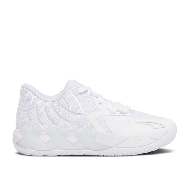 Puma MB.01 Lo Big Kid 'Team Colors - Triple White'