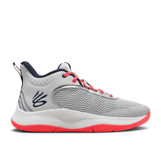 Under Armour Curry 3Z6 'Grey Red' | 3025090-101 | Sneakerjagers