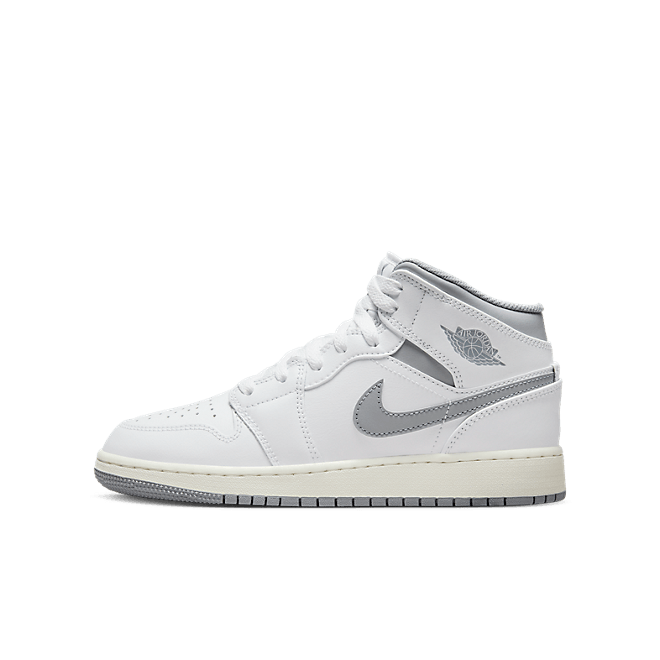 Air Jordan 1 Mid GS 'Neutral Grey' 554725-135