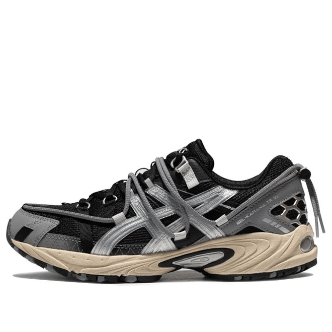 ASICS Kahana TR V2 Retro Functional Athleisure Casual Sports Shoe Unisex Black Silver BLACK