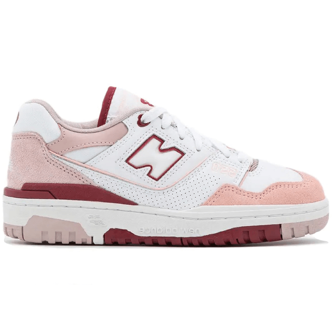 New Balance 550 White Scarlet (W) BBW550ZV