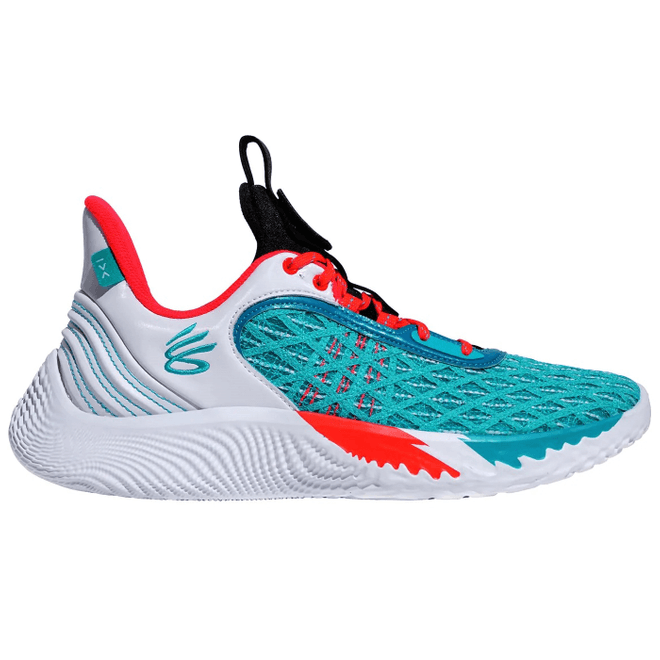 Under Armour Curry Flow 9 White Neptune 3026091-116