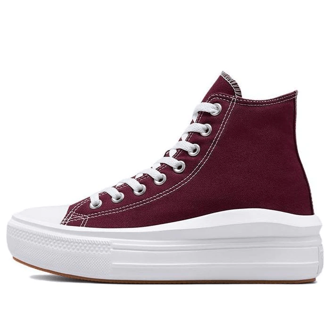 Converse Womens WMNS Chuck Taylor All Star Move Dark Red Canvas  A02430C