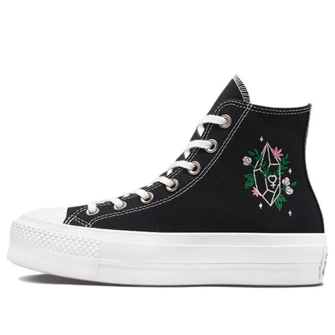 Converse Womens WMNS Chuck Taylor All Star Lift Black White Canvas 