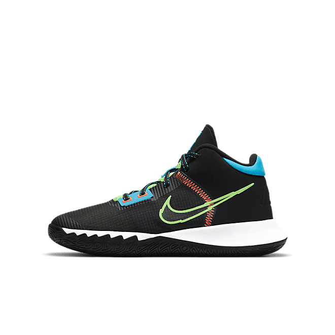 Kids Nike Kyrie Flytrap 4 GS ' Lime Glow' Black