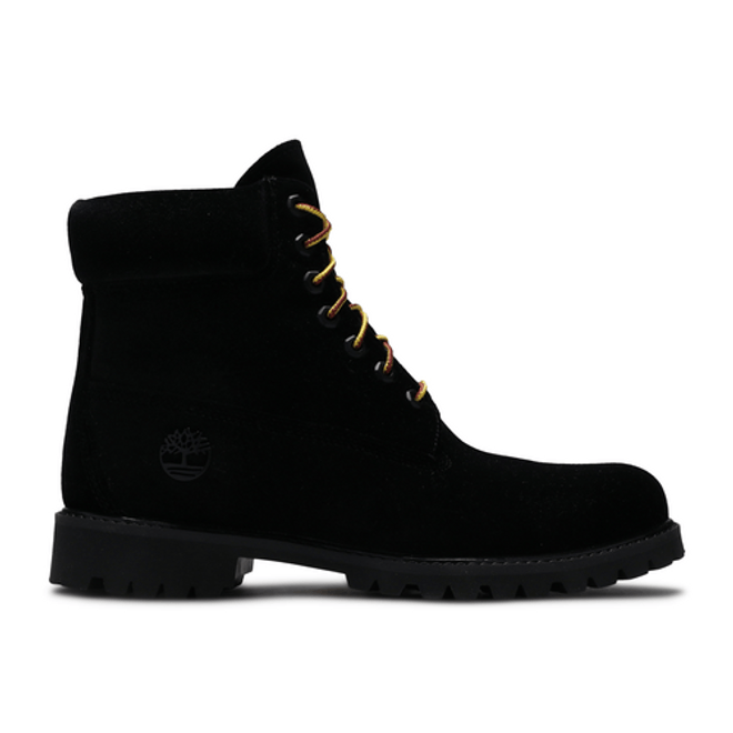 Off-White Timberland X OFF WHITE Velvet Boots 'Black' TB0A1Q8I