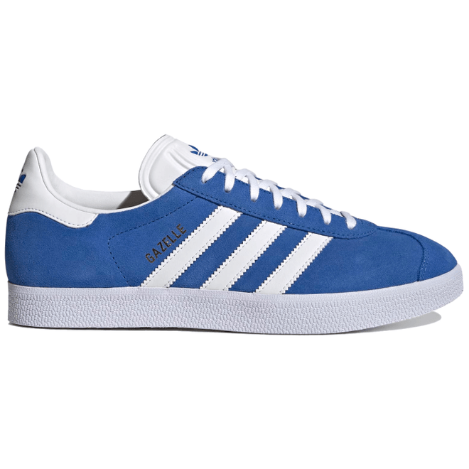 adidas Gazelle Blue Cloud White Gold Metallic GX2207