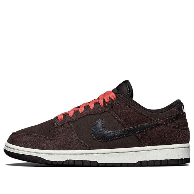 Nike Dunk Low Premium Baroque Brown and Team Orange Skate 