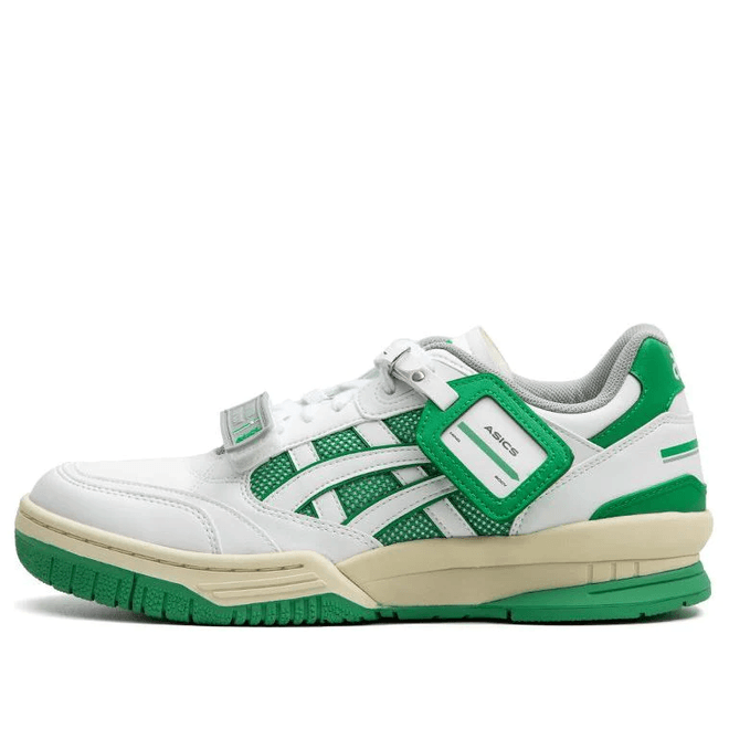 ASICS (82010) Gel-Spotlyte Low V2 Whitegreen Retro Basketball  1203A258-101