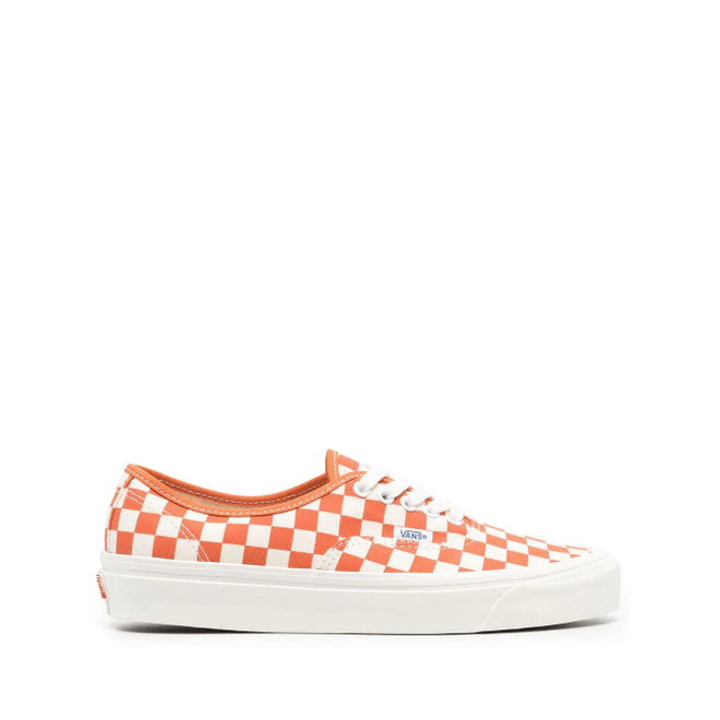 Vans check-print lace-up