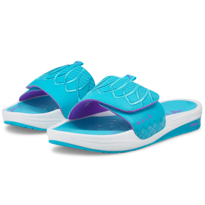 Puma LaMelo Ball Nitrocat V Slide Hornets Away 385865-01