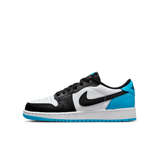 Air Jordan 1 Retro Low OG Black Dark Powder Blue (GS) CZ0858-104