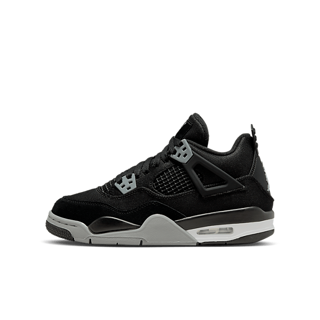 Air Jordan 4 Retro Black Canvas (GS) DV0553-006