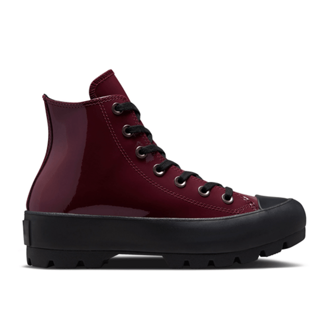 Converse Wmns Chuck Taylor All Star High Surface Fusion Lugged 'Deep Bordeaux' 572569C