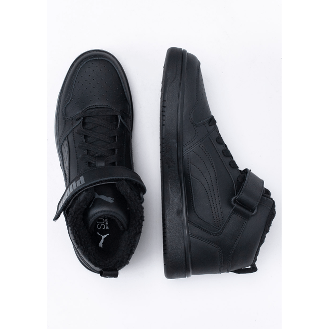 Unisex Sneaker Schwarz Puma Rebound MID Strap WTR 386376-01