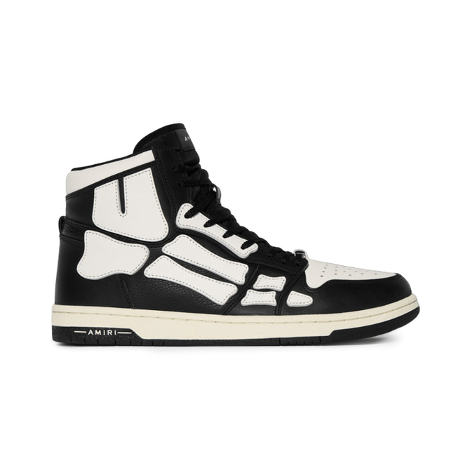 AMIRI Black & White Skel Top Hi  PS22MFS002-004