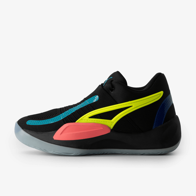 PUMA Rise Nitro Puma Black-Sunset Glow | 377012-3 | Sneakerjagers