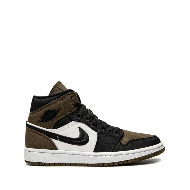 Womens Air Jordan 1 Mid SE "Olive Toe" DV0427