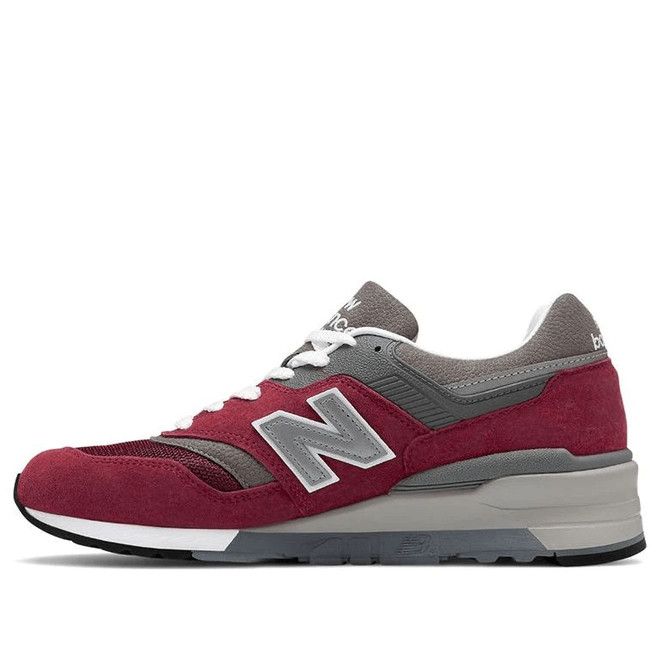 New Balance 997 Made in USA 'Burgundy Grey' Burgundy M997BR