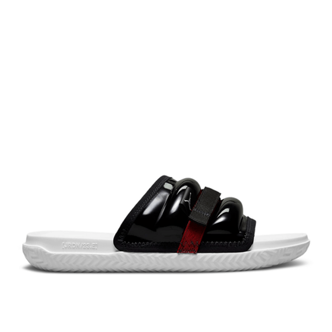 Nike Jordan Super Play Slide 'Black University Red'