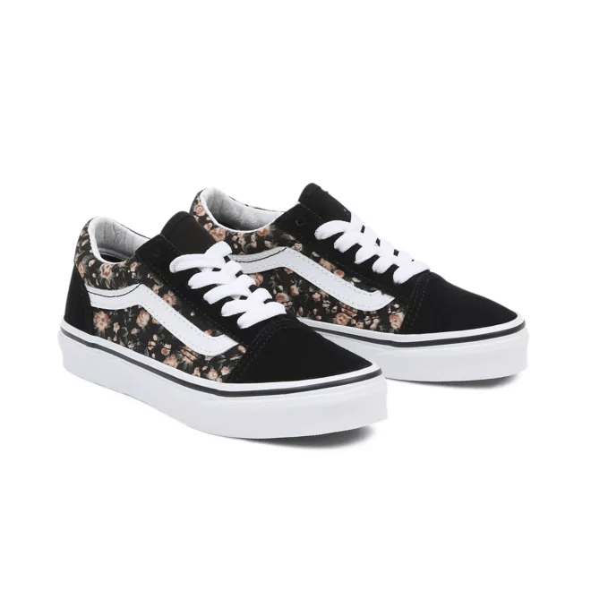 Vans Old Skool Rose Dreams Black White PS VN000W9TMCG