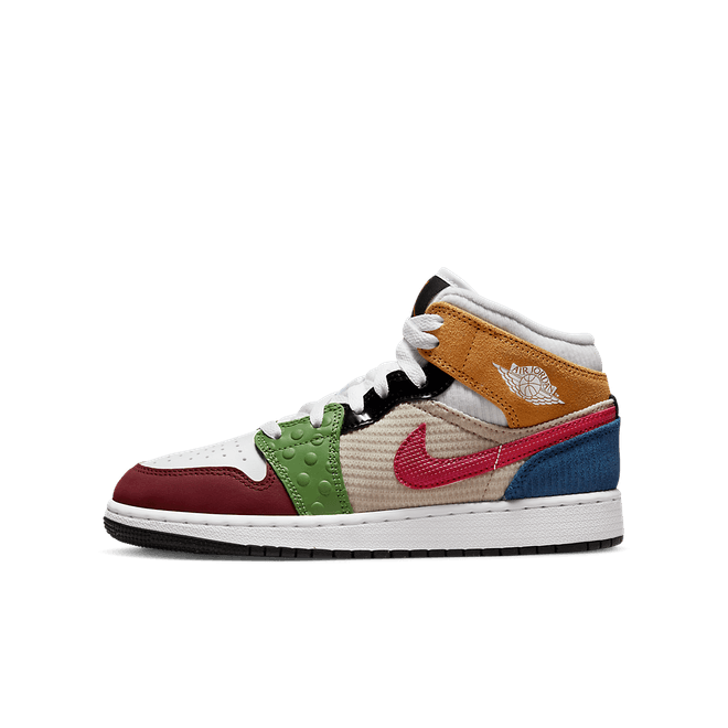 Air Jordan 1 Mid SE GS 'Patchwork' DR6957-100