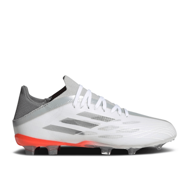 adidas X SPEEDFLOW.1 FG White Spark J Kids Weiss Grau Rot