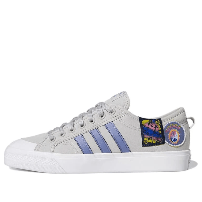 adidas originals Nizza 'Patches' Gray Skate 