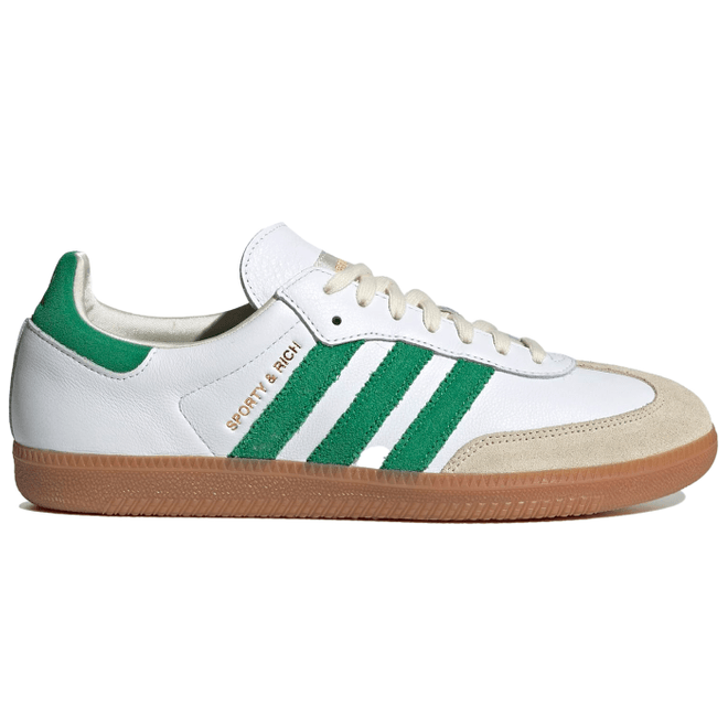 adidas Samba OG Sporty & Rich White Green HQ6075