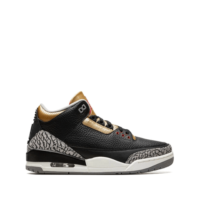 Womens Air Jordan 3 "Black Cement Gold" CK9246