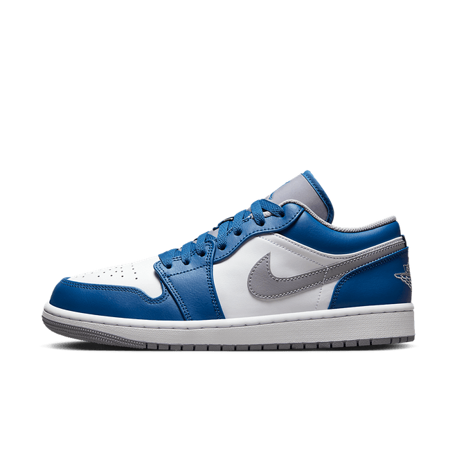 Air Jordan 1 Low 'True Blue Cement' 553558-412