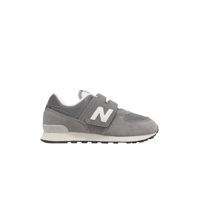 New Balance 574 New-B Hook & Loop Little Kid Wide 'Gunmetal' PV574HT1-W