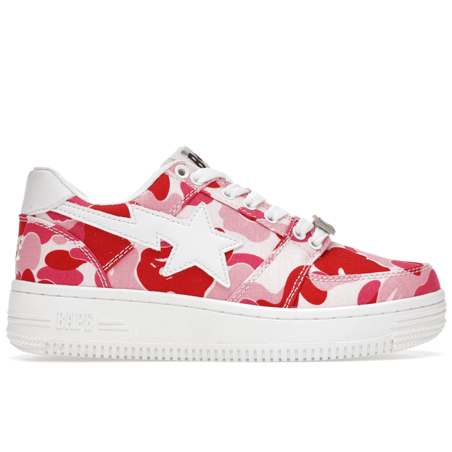 A Bathing Ape Bape Sta Low ABC Camo 20th Anniversary Pink 1G30191001