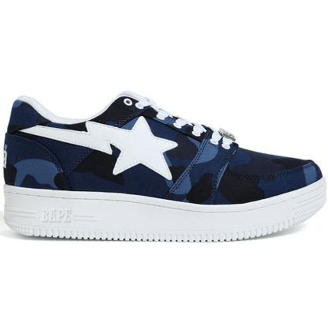 A Bathing Ape Bape Sta Low Camo Navy 1E80191002-NVY