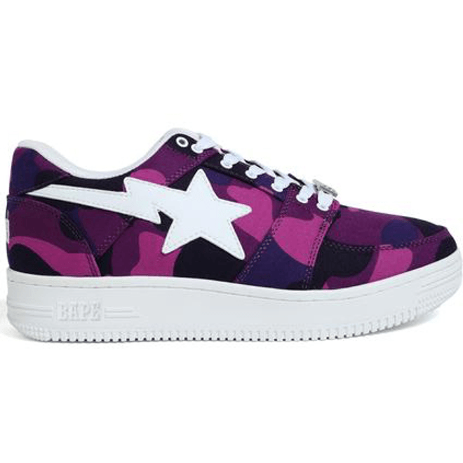 A Bathing Ape Bape Sta Low Camo Purple 1H20191014-PUR