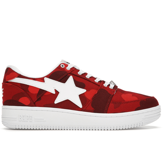 A Bathing Ape Bape Sta Low Camo Red 1H20191014