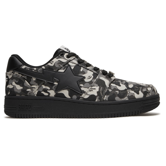 A Bathing Ape Bape Sta Comme Des Garcons Black Camo 191-BLK