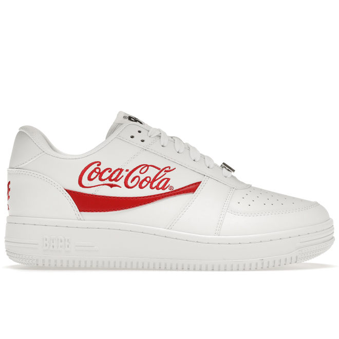 A Bathing Ape Bape Sta Low Coca-Cola White 1G23191913-WHT