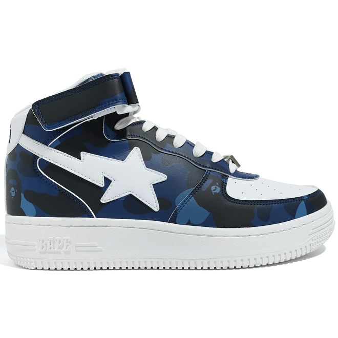 A Bathing Ape Bape Sta Mid Camo Navy 1G80191008-NVY