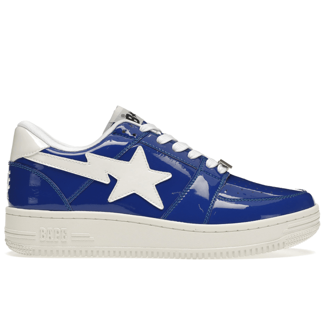 A Bathing Ape Bape Sta Low Patent Blue 1G30191010-BLU