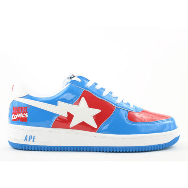 A Bathing Ape Bape Sta Low Marvel Comics Captain America 804