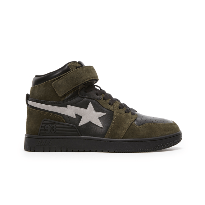 A Bathing Ape Block Sta Hi Dark Grey Light Grey 001FWG701037X