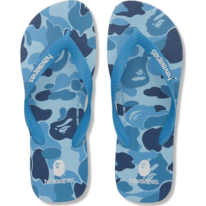 A Bathing Ape Havaianas Blue Camo