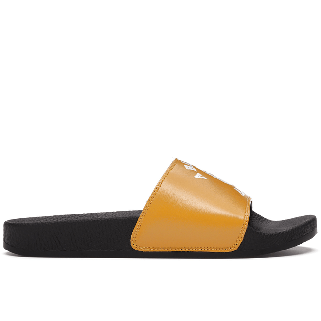 A Bathing Ape College Slide Sandals Yellow 1G20191011-YEL